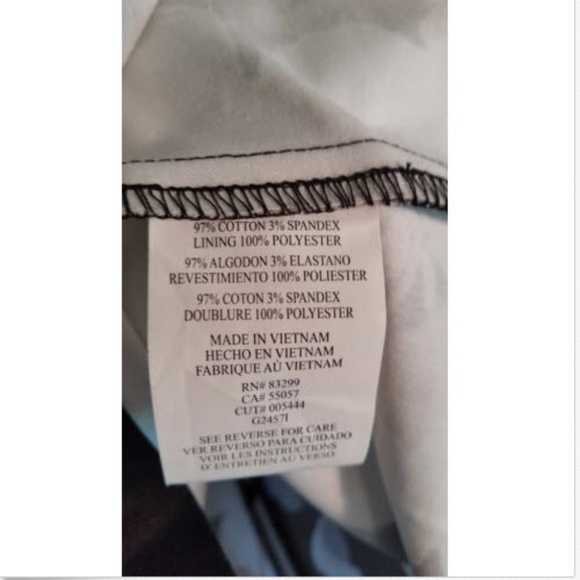 Blu Sage Black white Floral Pleated Sun Dress 4 - Picture 4 of 4